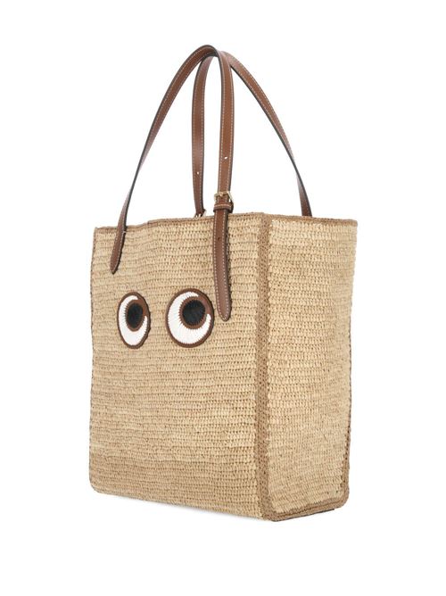 eye patch motif Anya Hindmarch | 189040RAFFIA